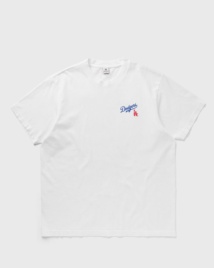 Majica kratkih rukava Sporty & Rich Dodgers Serif T-Shirt Bijela | TO043627666WH01