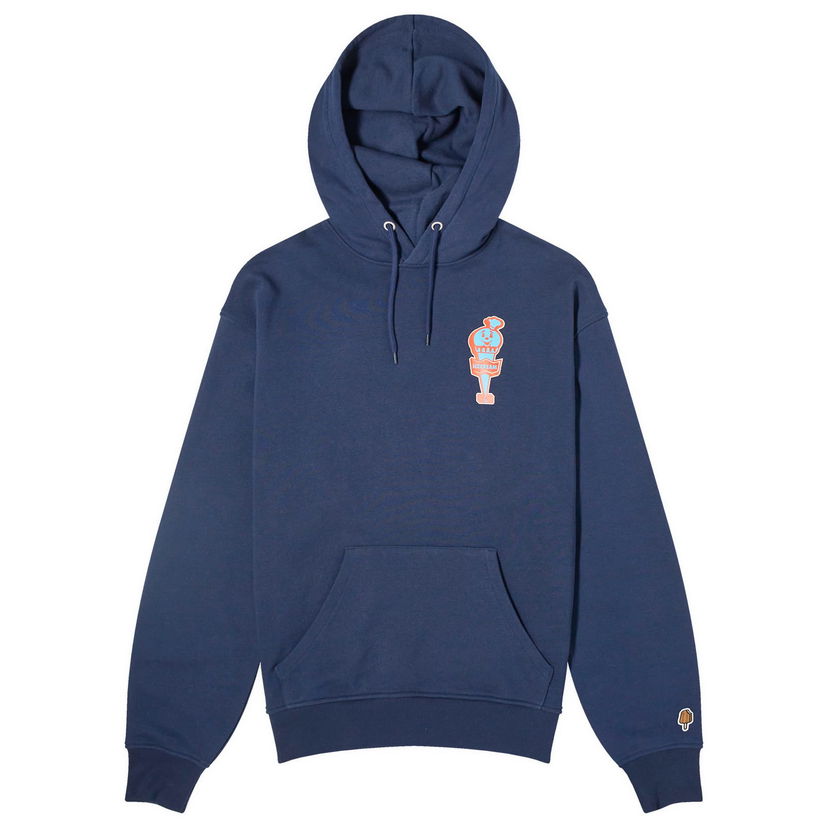 Dukserice BBC IceCream ICECREAM We Serve It Best Hoodie, Size Small Tamnoplava | IC24230-BL
