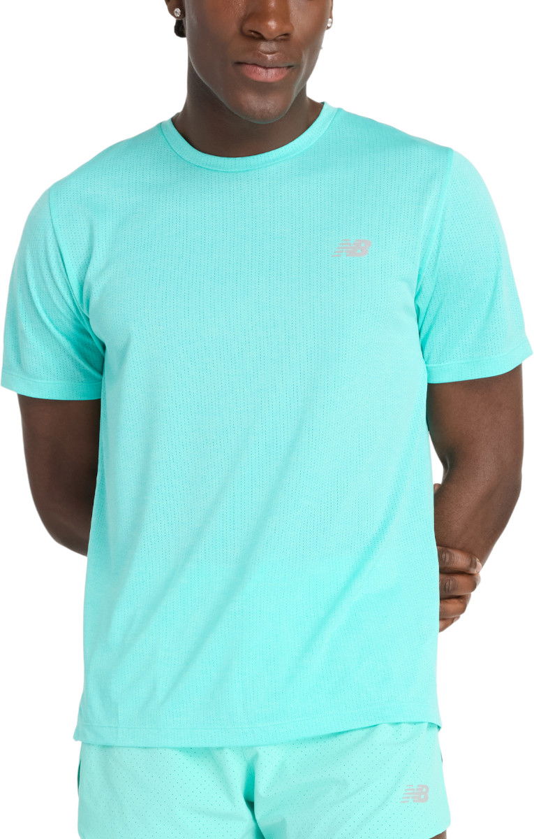 Majica kratkih rukava New Balance Athletics T-Shirt Tirkiz | mt41253-cyj