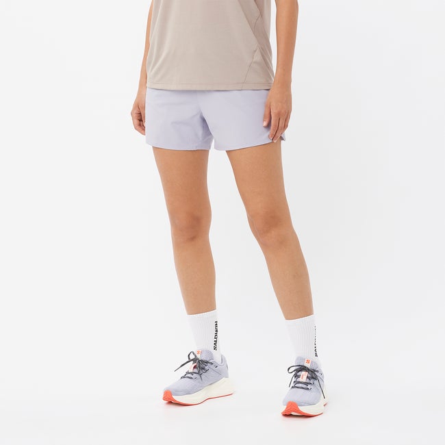 Kratke hlače Salomon Shakeout Core 4" Running Shorts Ljubičasta | LC2451600