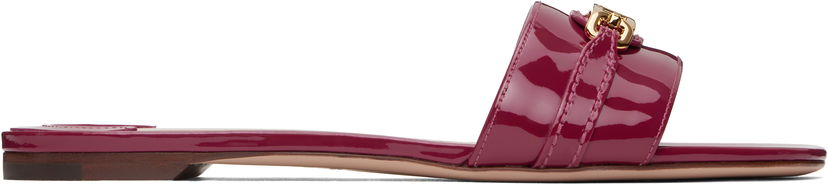 Njega cipela Tom Ford TOM FORD Patent Leather Buckle Slides Ljubičasta | W3526-LCL072G