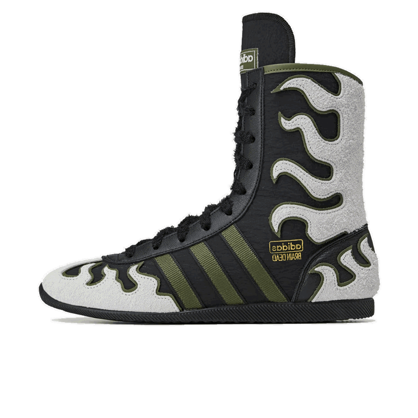 Tenisice i cipele adidas Originals Brain Dead x Japan Hi "Core Black" Crna | JQ6790