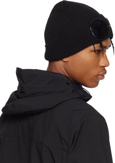 Kapica C.P. Company C.P. Company Goggle Beanie Bijela | 18CMAC016A-000727A, 4