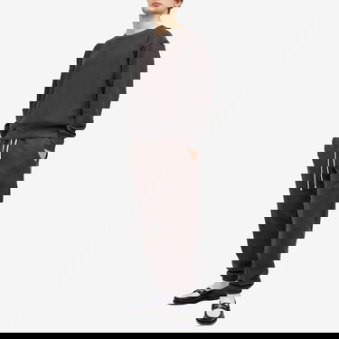 Trenirka LES TIEN Heavyweight Classic Sweatpants Smeđa | CF-3001-VTB, 4