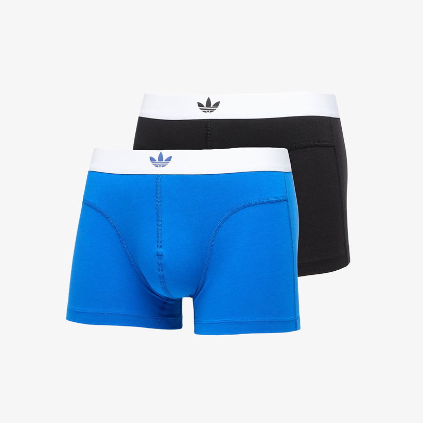 Bokserice adidas Originals adidas Comfort Flex Cotton Body Lines Trunk 2-Pack Crna | 4AR005-902
