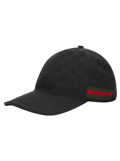 Kapa Gucci Gg Jaquard Baseball Cap Crna | 200035-KQWBG-1060