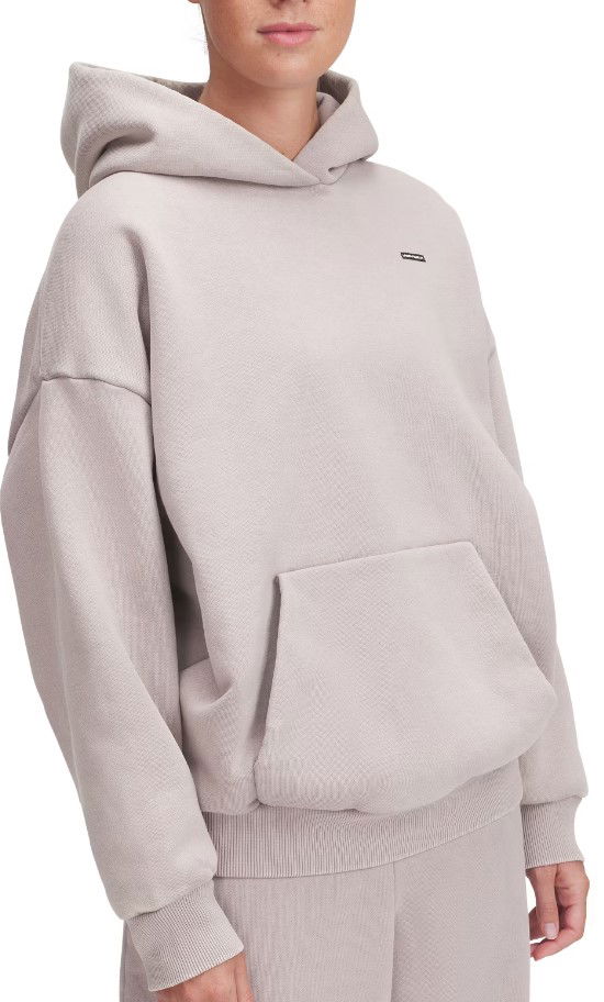 Dukserice Under Armour Oversized Fleece Hoodie Siva | 1386485-015