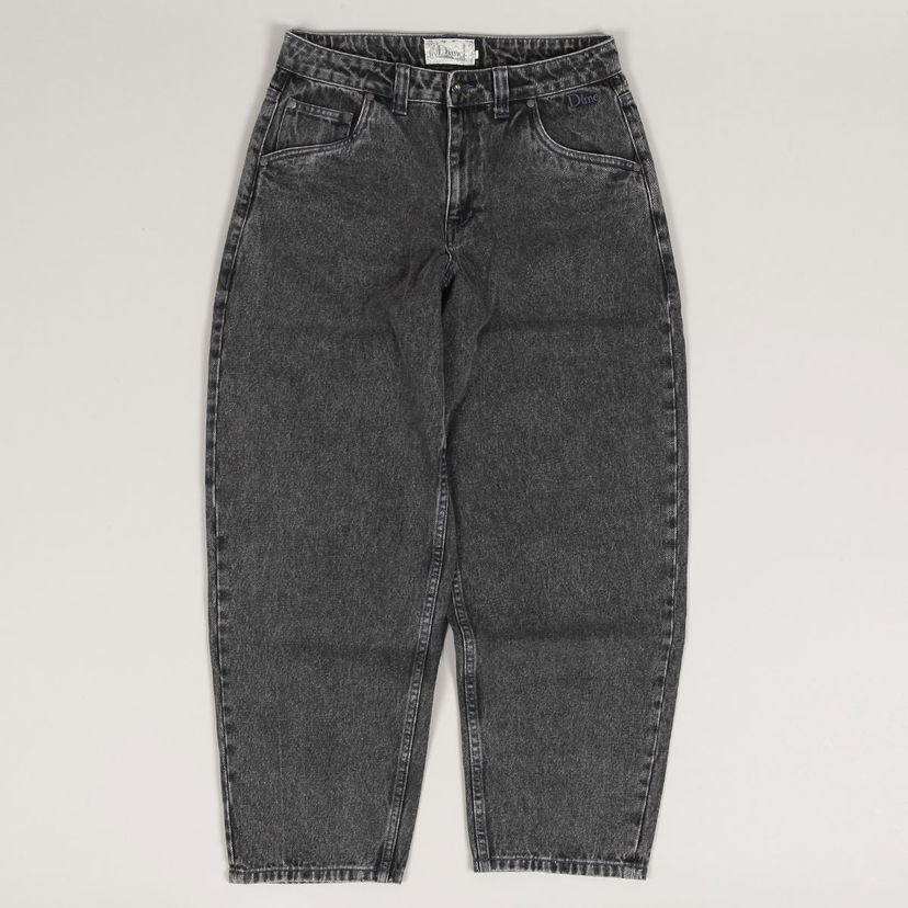 Jeans Dime Classic Baggy Denim Pants Crna | DIMEHO2415BLK