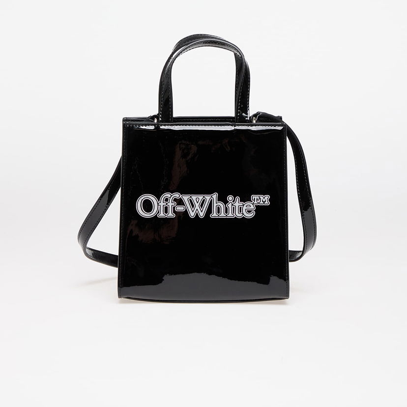 Tote bag Off-White Off-White Big Bookish Mini Bag Crna | OGNA002F24FAB0011083