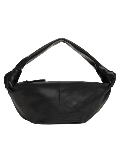 Ručna torbica Bottega Veneta Double Knot Top Handle Bag Crna | 629635 V1BW0