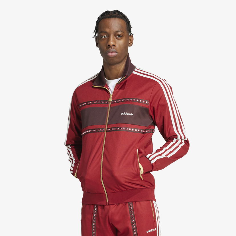 Trenerka adidas Originals Retro Sports Cricket-Inspired Track Top Crvena | KA4388