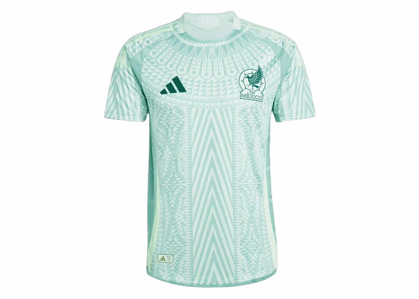 Dres adidas Originals Mexico 2024 Away Authentic Jersey Linen Green Zelena | IP6385