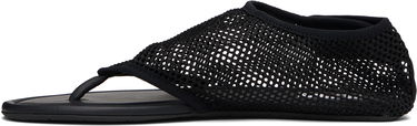 Njega cipela Alaïa ALAÏA Thong Fishnet Sandals Crna | AA3S126TK050, 2