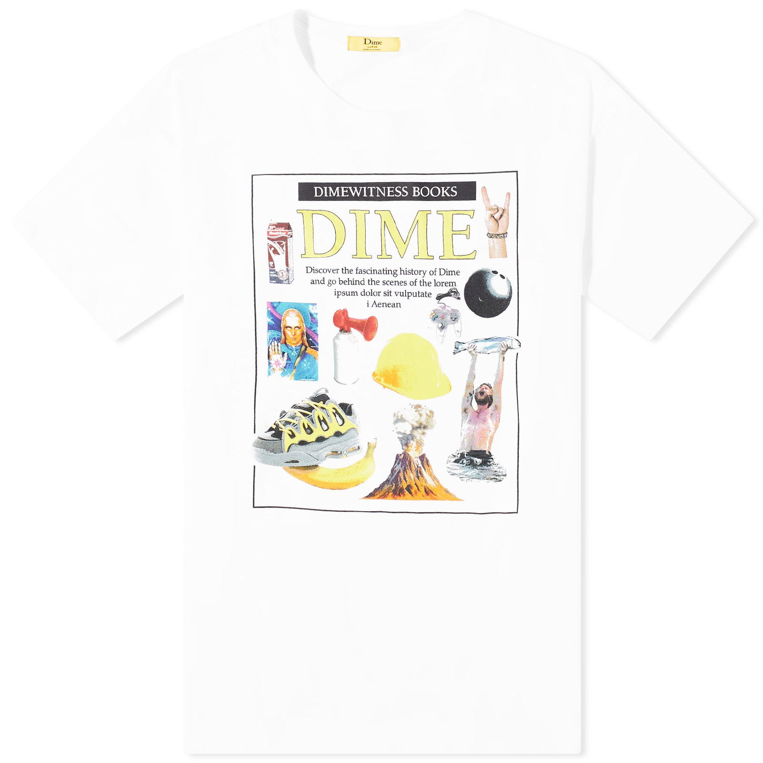 Majica kratkih rukava Dime Witness T-Shirt Bijela | DIME23D1F21-WHT, 0