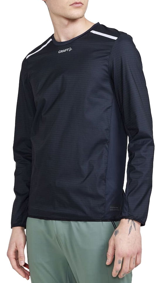Majica kratkih rukava Craft PRO Hypervent LS Wind Long Sleeve T-Shirt Crna | 1910411-999000