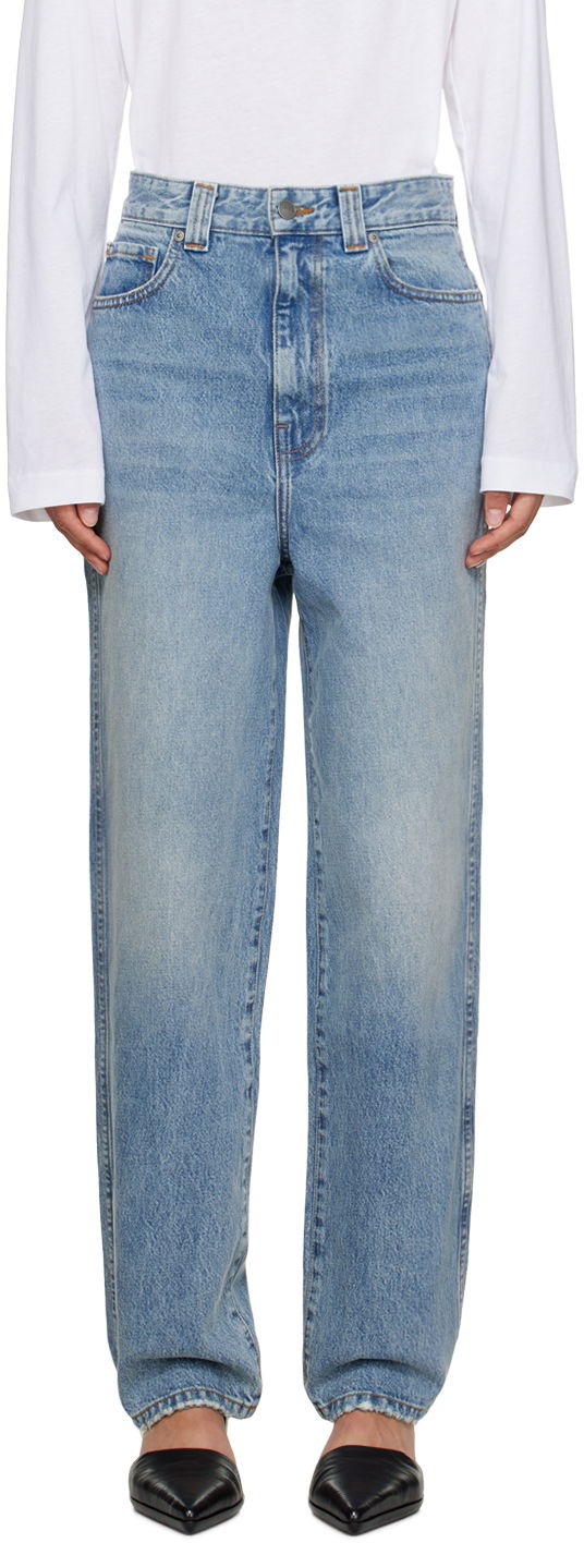 Jeans Khaite Blue 'The Martin' Jeans Plava | 1111918043