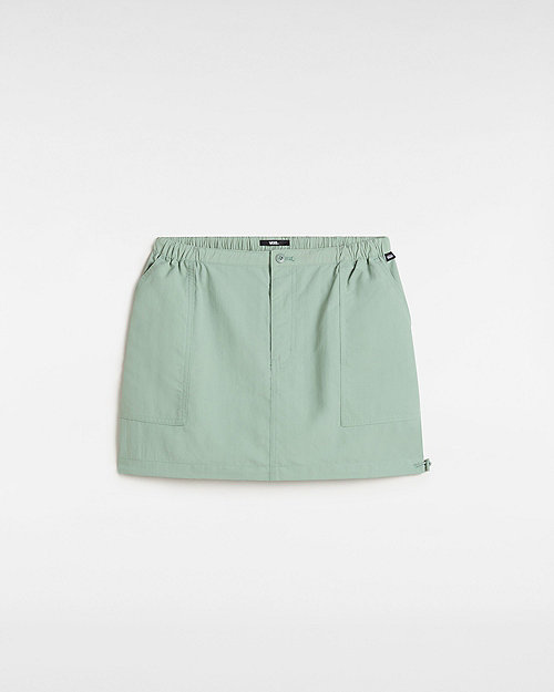 Suknja Vans Riley Nylon Mini Skirt Zelena | VN000KG6CJL, 0