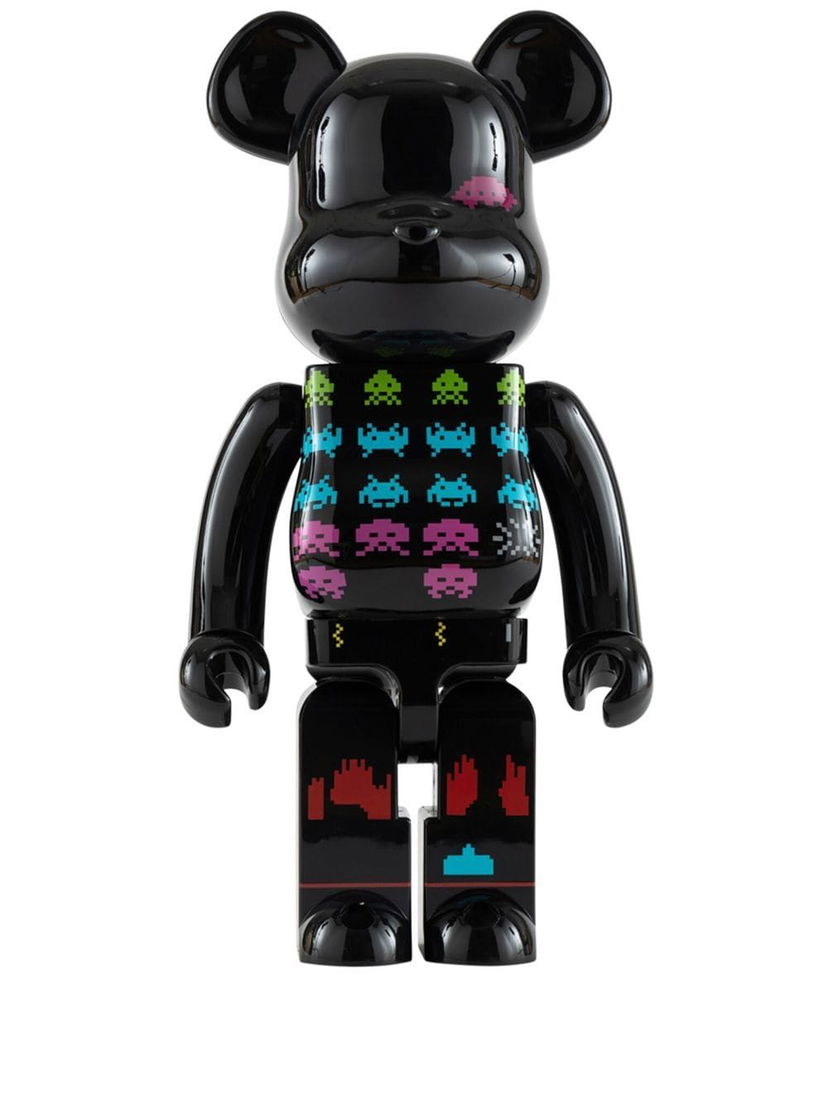 Kolekcionarsko Medicom Toy Space Invaders Be@rbrick figure - Black Crna | MEDI003818503342