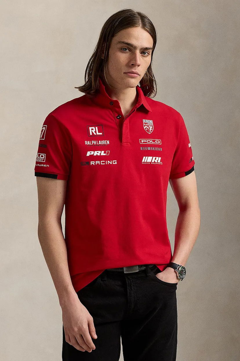 Polo majica Polo by Ralph Lauren Ralph Lauren PRL Racing Polo Shirt Crvena | 710972342