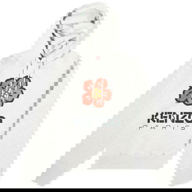 Dukserice KENZO Large Flower Logo Classic Hoodie Siva | FD62SW0634ME-93, 0