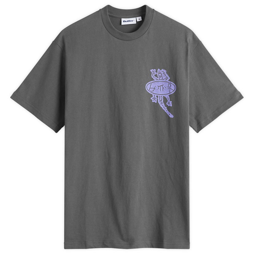 Majica kratkih rukava Butter Goods Wipeout Graphic T-Shirt Siva | BG252105-BLK