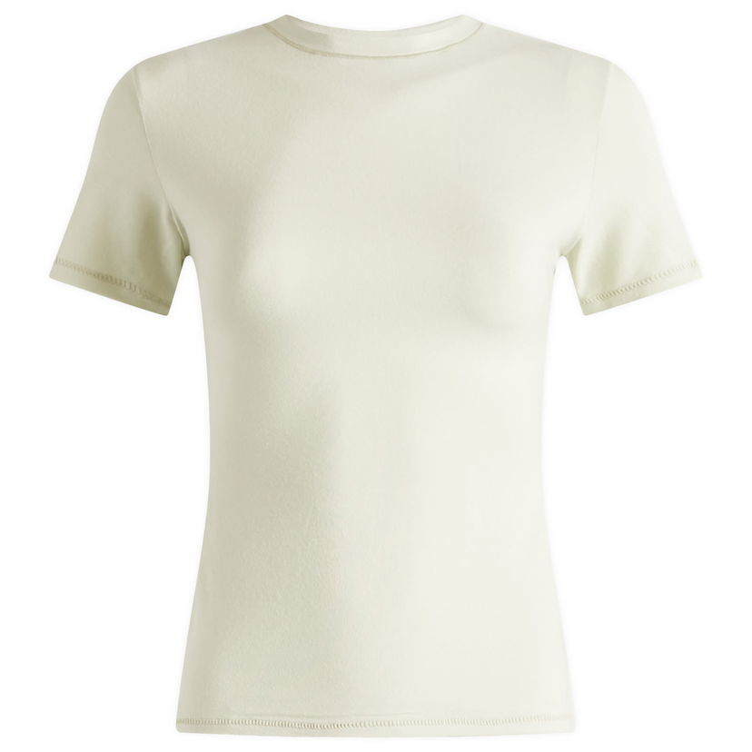Majica kratkih rukava SKIMS SKIMS Cotton Jersey T-Shirt, Size Large Bež | AP-TSH-0638-SPEARMINT