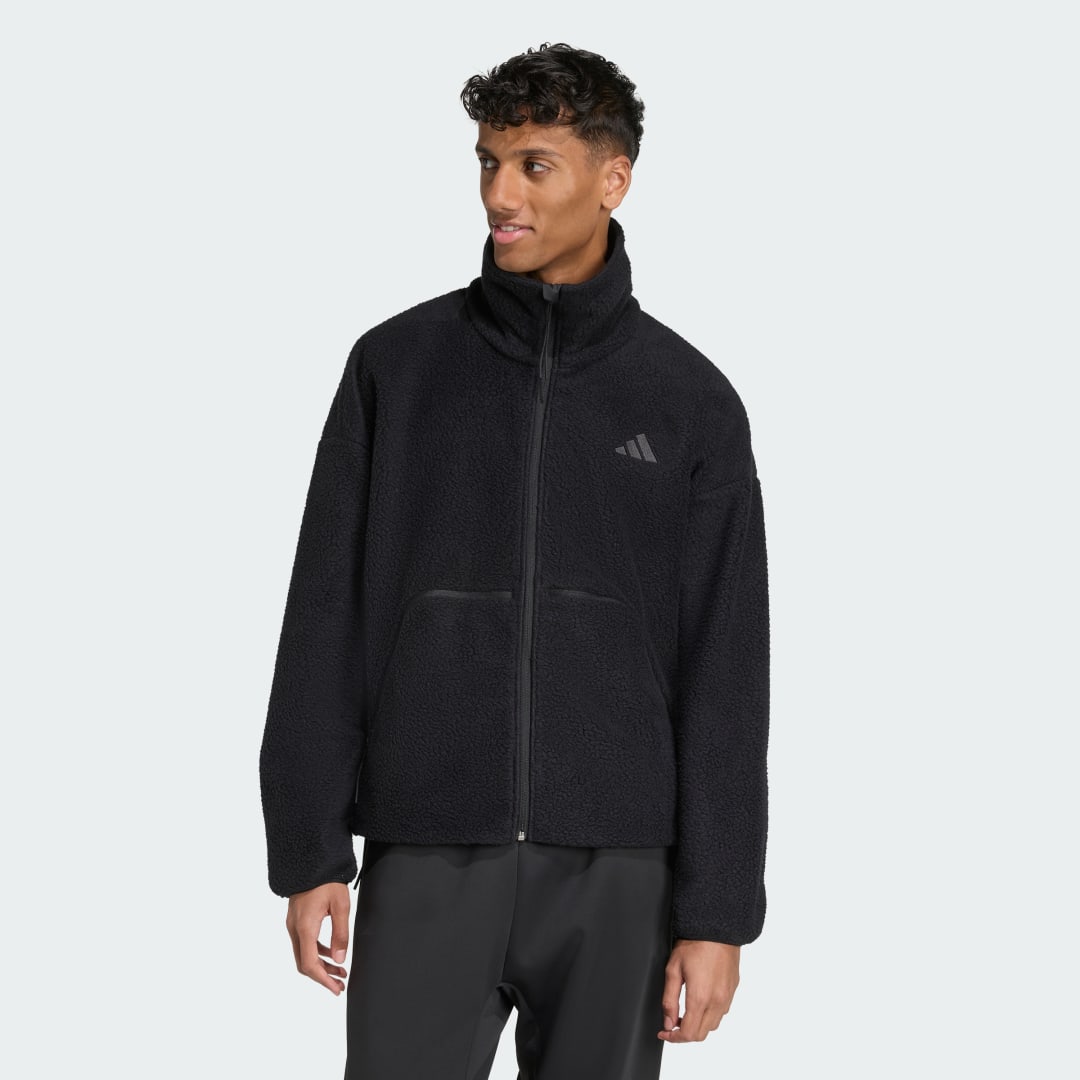 Jakna adidas Performance City Tech Fleece Jacket Crna | KB1197, 0