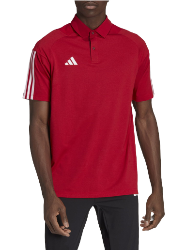 Polo majica adidas Performance Tiro 23 Competition Polo Crvena | hi3049
