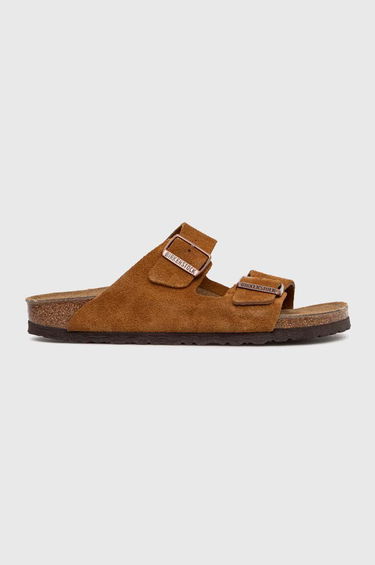 Tenisice i cipele Birkenstock Birkenstock Arizona Suede Slides Smeđa | 1027162, 0