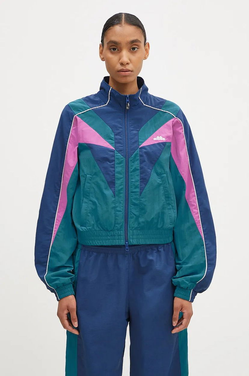 Vjetrovka Martine Rose Shrunken Track Jacket Plava | 166WP01511
