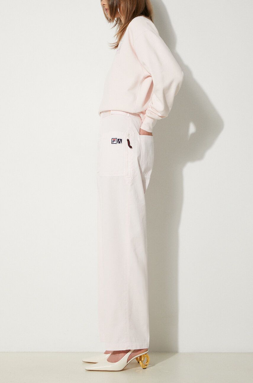 Cargo hlače FILA Fila x Aries High Waist Pant Ružičasta | 42PS24PA010122690227, 0