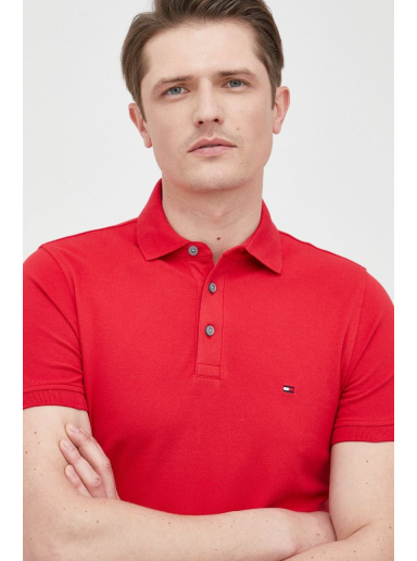 Majica kratkih rukava Tommy Hilfiger Polo Shirt Crvena | MW0MW17771.PPYY