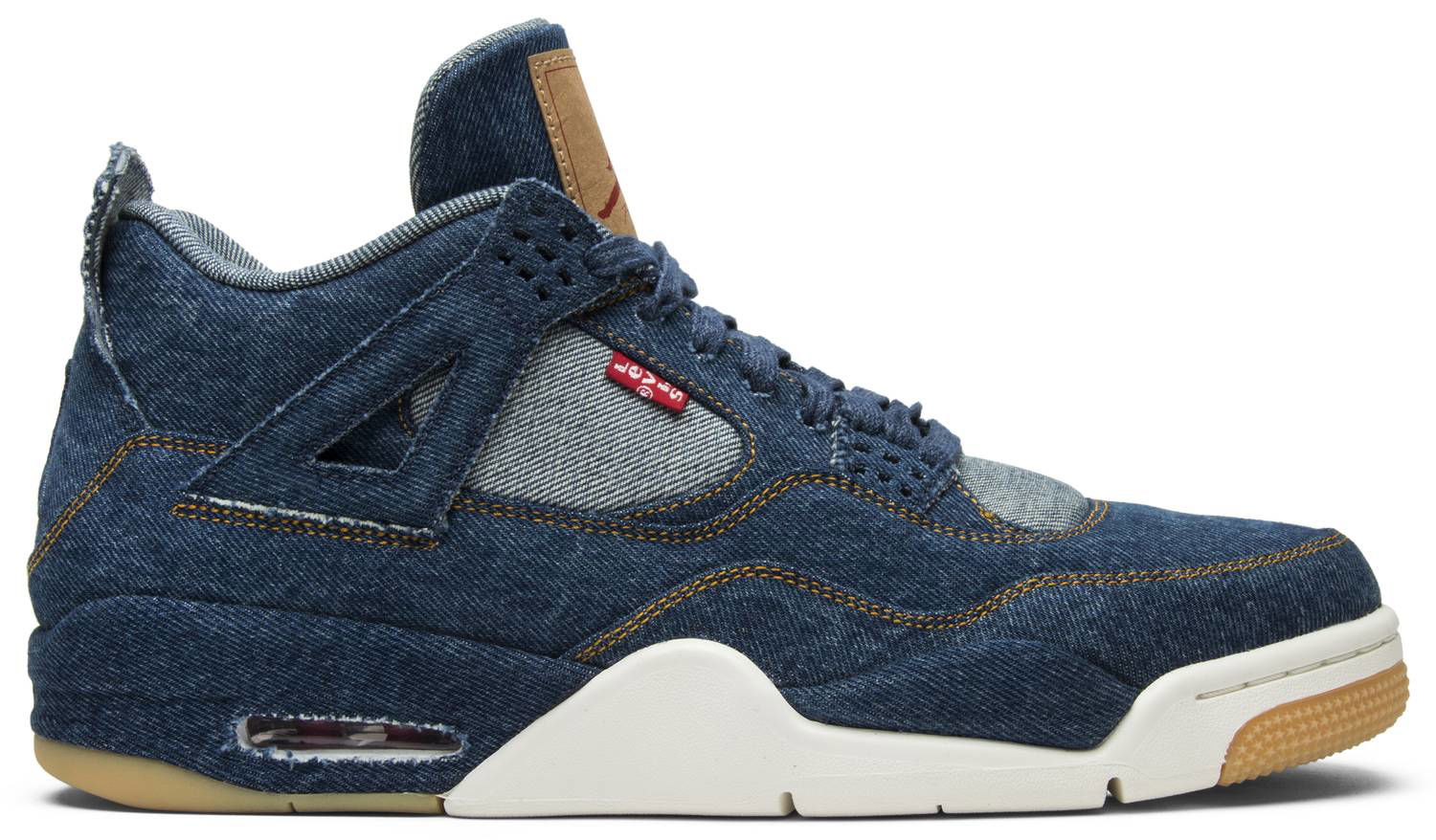 Tenisice i cipele Jordan Levi's x Air Jordan 4 Retro "Denim" Tamnoplava | AO2571-401, 1
