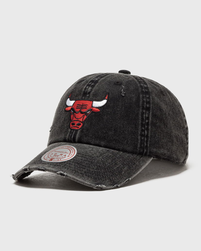 Kapa Mitchell & Ness Chicago Bulls Strapback Cap Crna | HD11387-CBUBLCK