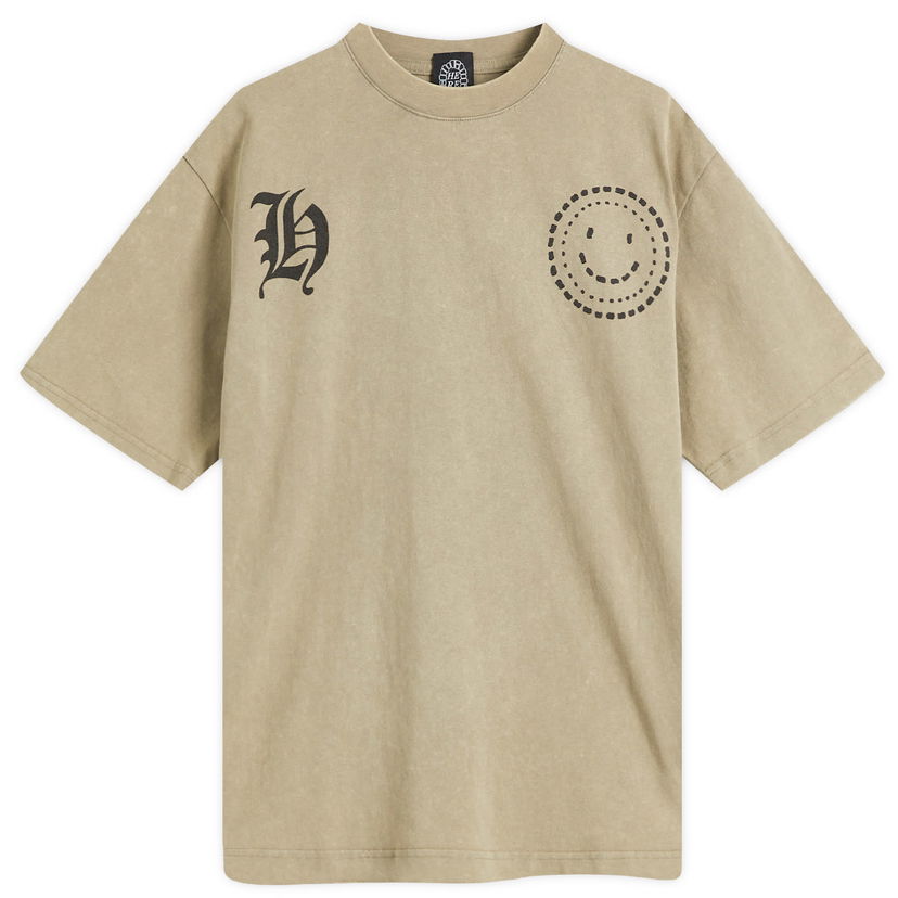 Majica kratkih rukava Heresy Heresy Stone Dragger T-Shirt Bež | HSS25-T08M