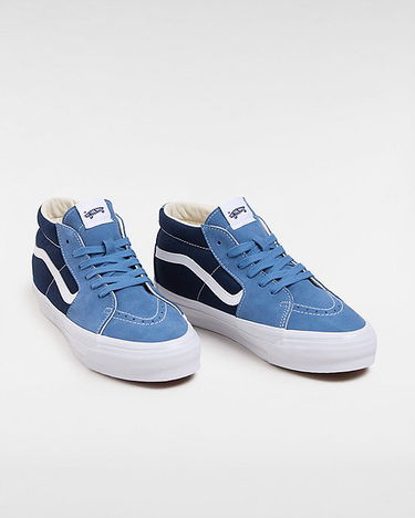 Tenisice i cipele Vans Premium Sk8-mid 83 Shoes (lx Stv Navy/white) Unisex White, Size 3.5 Tamnoplava | VN000CQQDWR, 1