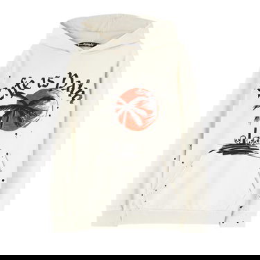 Dukserice Palm Angels GD Sunset Palm Hoodie Bijela | PMBB117F22FLE0050310, 1