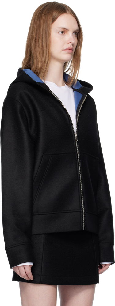 Dukserice A.P.C. A.P.C. Alvin Wool Zip-Up Hoodie Zelena | PSAFU-M27993, 4