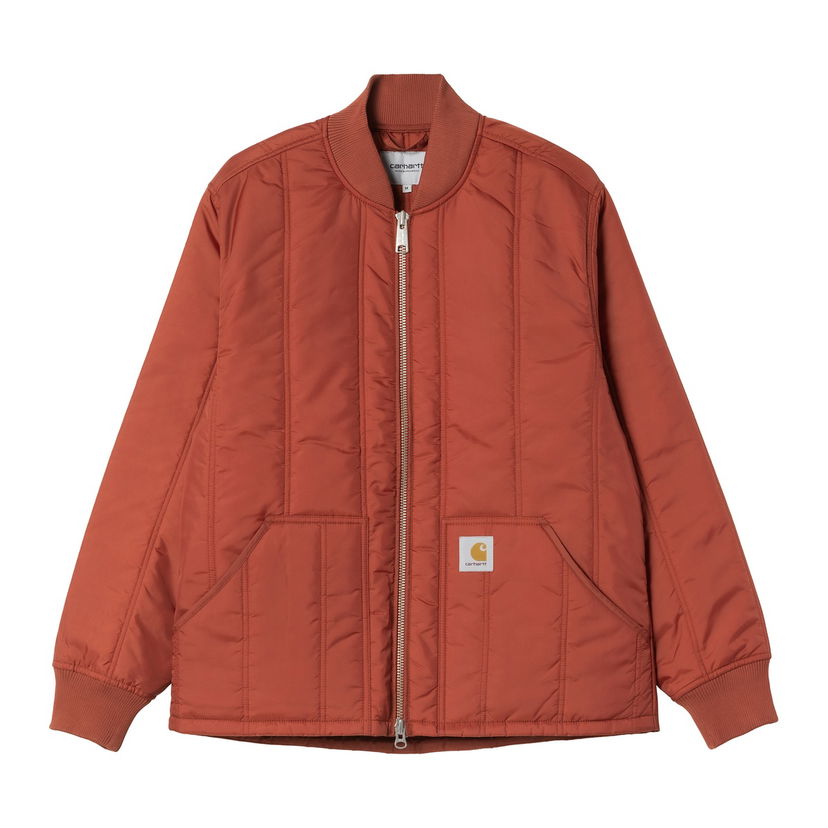 Bomber jakna Carhartt WIP Lachlan Liner Jacket Crvena | I034385_9