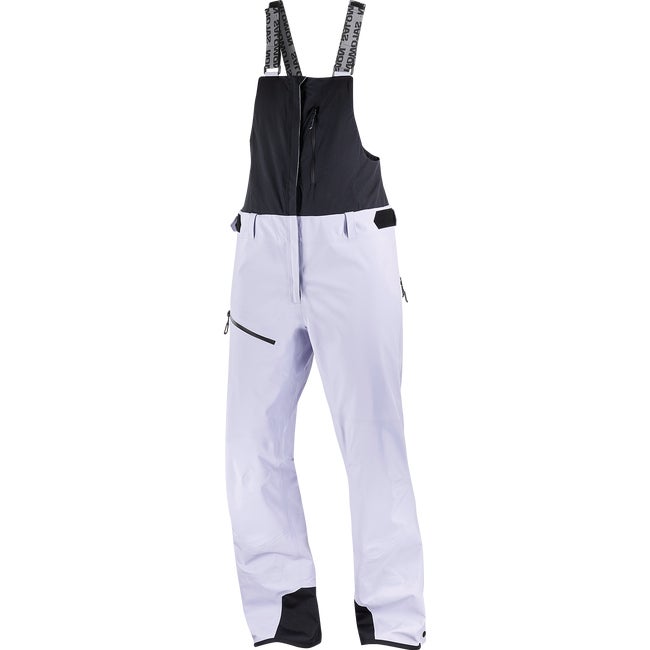 Hlače Salomon Moon Patrol Gore-tex Ski Bib Pants Ljubičasta | LC2705900, 1