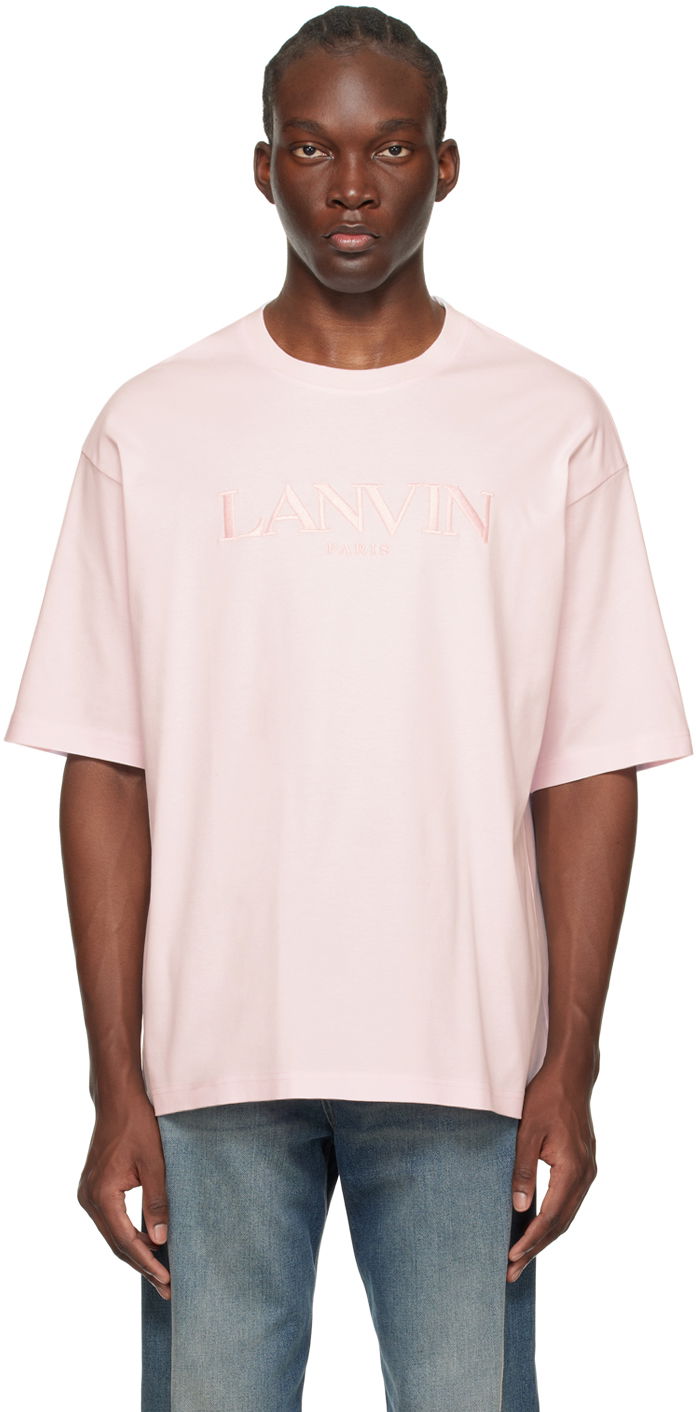 Majica kratkih rukava LANVIN Oversized T-Shirt Ružičasta | RM-TS0026-J208-P24