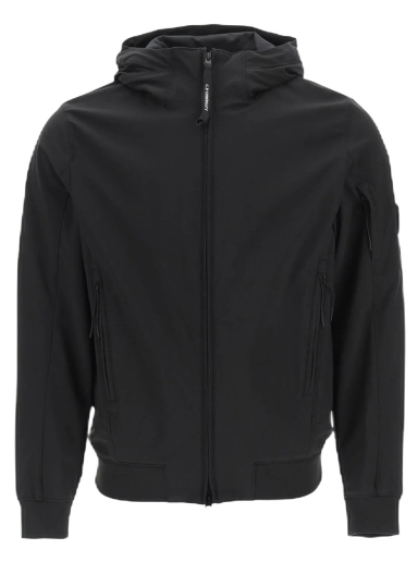 Jakna C.P. Company Lens-Detailed Zipped Jacket Crna | 12CMOW002A005968A999
