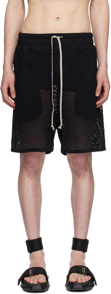 Kratke hlače Rick Owens Rick Owens Champion Edition Mesh Shorts Crna | CM01E1682 CHONET MESH, 0