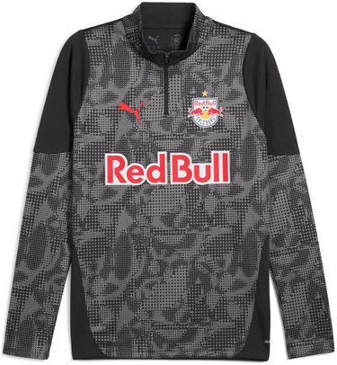 Majica kratkih rukava Puma Red Bull Salzburg Training 1/4 Zip Top Crna | 781755-17, 0