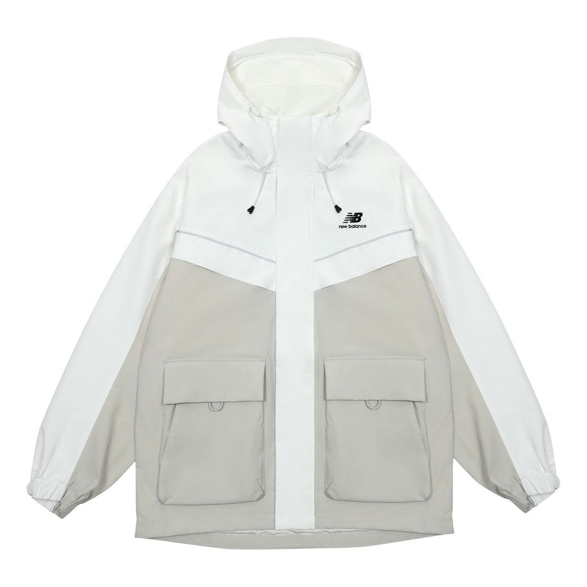 Vjetrovka New Balance Windproof Jacket Bijela | 5AC39333-LBE