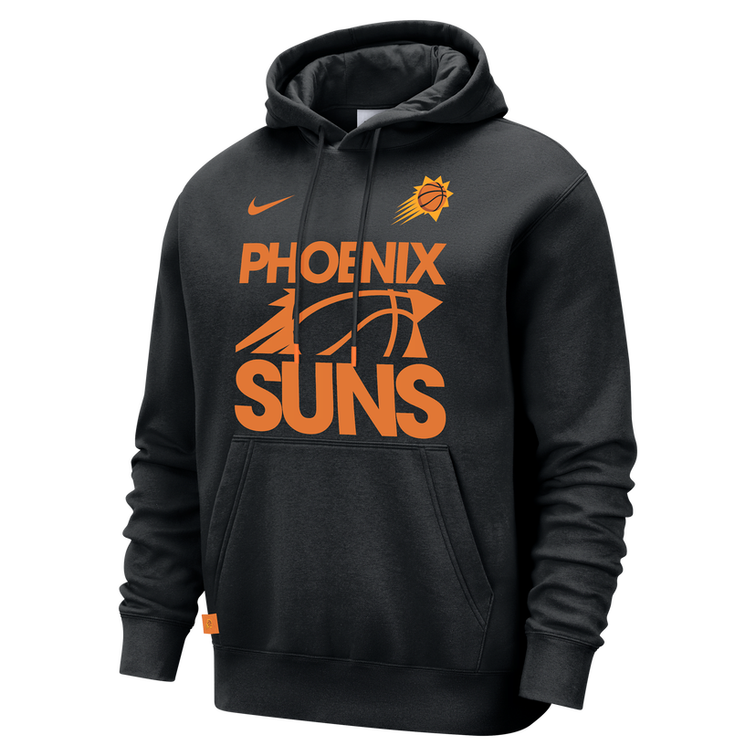 Dukserice Nike Nike NBA Phoenix Suns Club Courtside Hoodie Crna | FZ7699-010