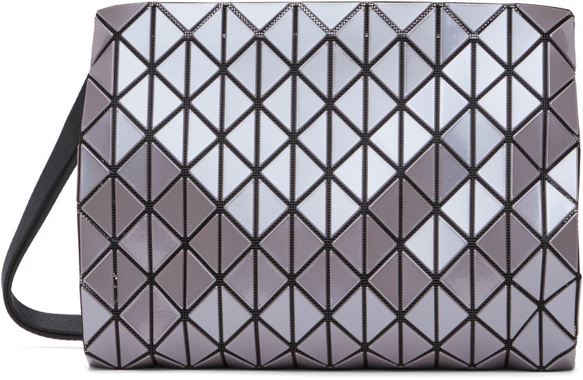 Torba za rame BAO BAO ISSEY MIYAKE Issey Miyake Bao Bao Row Metallic Crossbody Bag Siva | BB56AG463