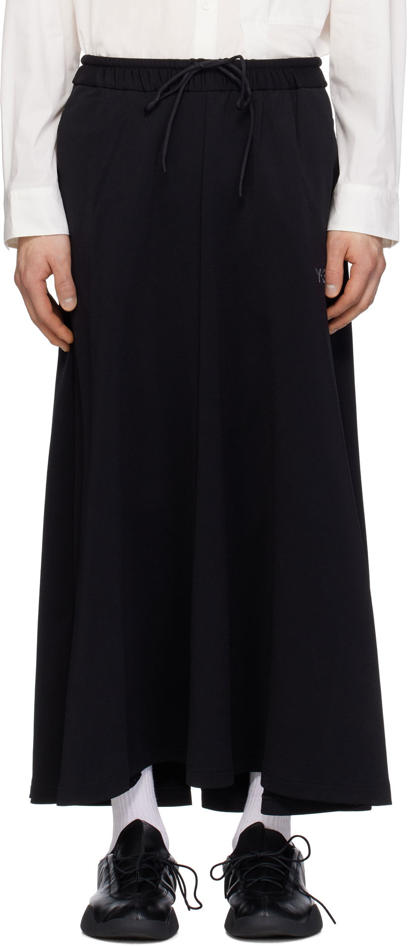 Suknja Y-3 Y-3 Track Midi Skirt Crna | JN4985