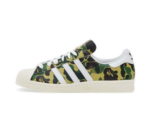 Tenisice i cipele adidas Originals BAPE x Superstar 80s "ABC Camo" Zelena | GZ8981