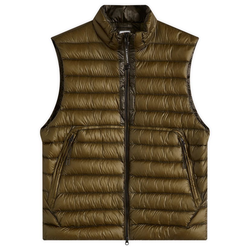 Prsluk C.P. Company Men's D.D. Shell Lens Down Vest, Size Large Zelena | 18CMVE201A-006099A-683